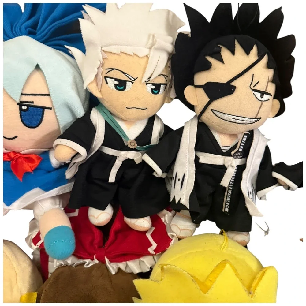 Anime‎ Plush Lot of 9 – Naruto, Bleach, My Hero Academia, Touhou Project Dolls
